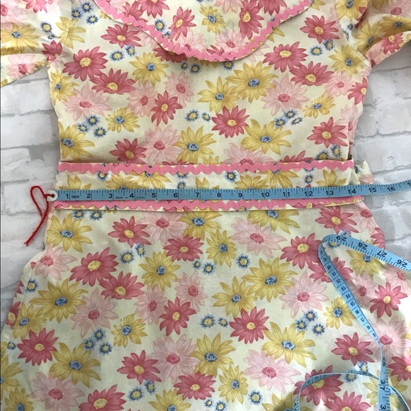 True Vintage Cottagecore Floral Prairie Midi Dress - Picture 7 of 7